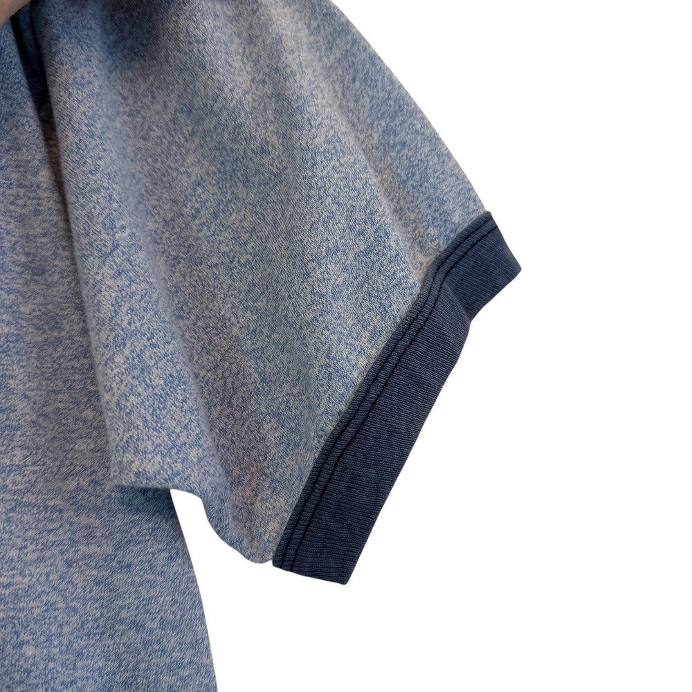 VTG Amana Colonies Iowa Graphic Ringer T Shirt Small Blue Tee Oktoberfest German - Picture 5 of 8